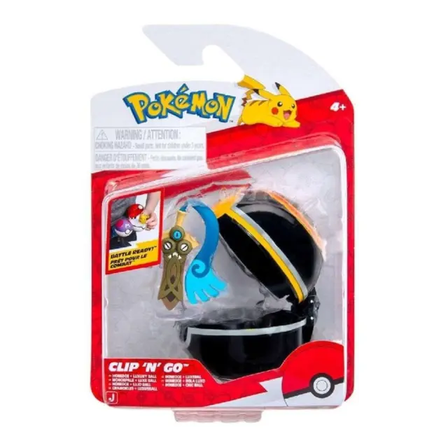 Φιγούρα Pokemon - Poke Ball Clip N Go Honedge & Luxury Ball JW095057-W22