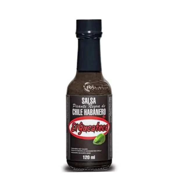 El Yucateco Salsa Ηabanero Negra De Chilli Picante 120ml