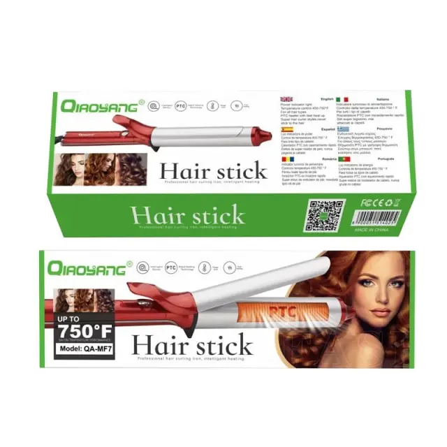 QIAOYANG Ηλεκτρικό Ψαλίδι για Μπούκλες 450-750°F QA-MF7 - Hair Stick 48009