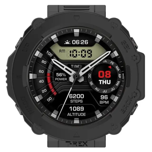 Hollow Armor TPU Θήκη για Amazfit T-Rex Ultra- Black OEM 3