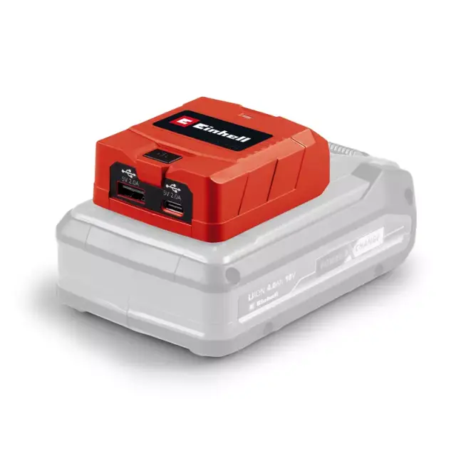 Einhell 4514148 - TC-CP 18 Li USB A/C Solo Αντάπτορας USB Μπαταρίας 18V Power X-Change