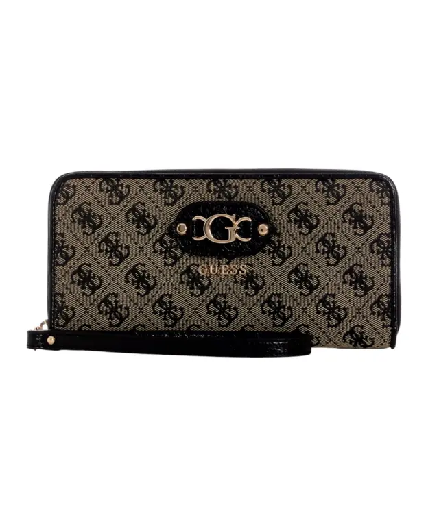 Guess - Γυναικείο Πορτοφόλι Samantha SLG SWJT2313146-BLA Ανθρακί