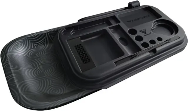 V-Syndicate Flight Deck Tray Δίσκος με Καπάκι και Αξεσουάρ - Dark Bloom Μαύρο (27x16cm) 2
