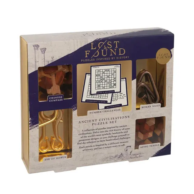 Γρίφος Lost and Found - Ancient Civilisations 5 τμχ / LF-05 (Professor Puzzle)