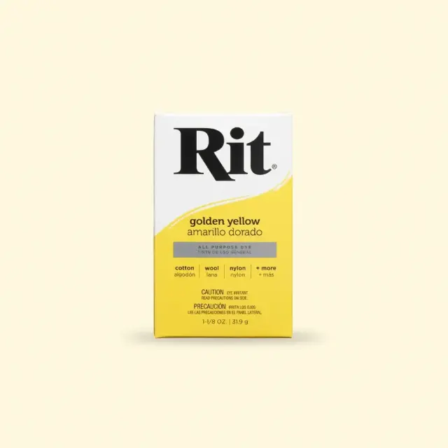 Rit Dye Powder All-Purpose Βαφή Υφασμάτων – Golden Yellow 31,9g 2