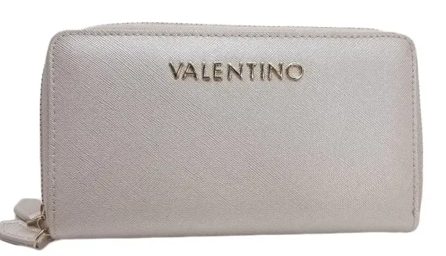 Valentino - Μεγάλο Γυναικείο Πορτοφόλι Divina Sa VPS1IJ47 Ασημί