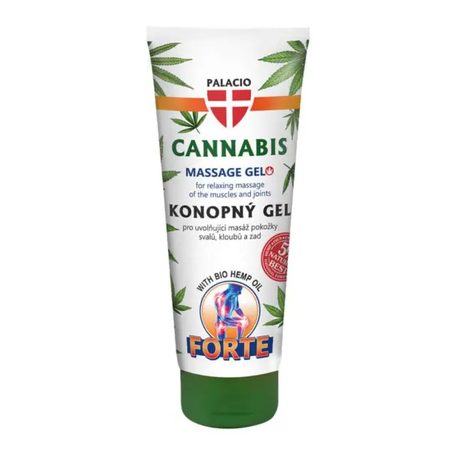Palacio Cannabis Massage Gel Forte 200gr