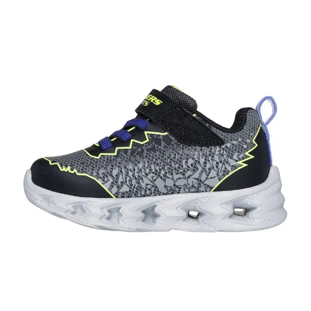 Skechers παιδικά αθλητικά με φωτάκια για αγόρια Μαύρο 400603N-BKYL - 24 2