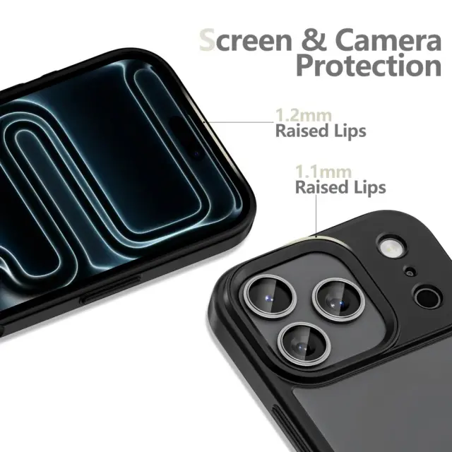 TECH-PROTECT MAGMAT IPHONE 17 PRO MATTE BLACK 2