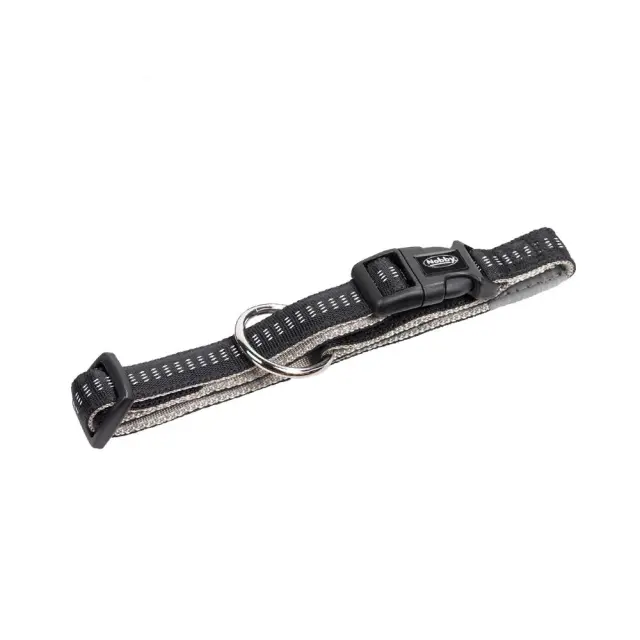 NOBBY Soft Grip Nylon Collar Περιλαίμιο Μάυρο Μαύρο - XS- S