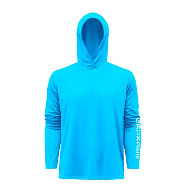 Μπλούζα Ψαρέματος Grundens Tough Sun Hoodie UPF 50 Azure
