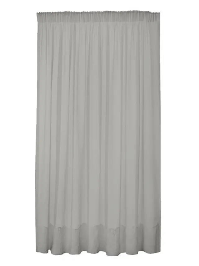 Κουρτίνα γάζα Light Grey 300x280 Sunshine