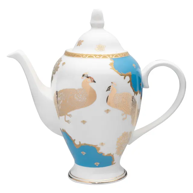Beauty Home Σετ τσαγιού πορσελάνης 13τμχ Eternal Art 7714 Μπλε 2