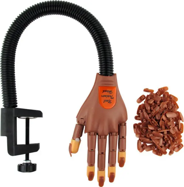 Χέρι πρακτικής εξάσκησης manicure- Nail Trainer Practice Hand JJ-03B