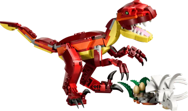 LEGO Creator 3-in-1 Fierce Dinosaur για 8+ Ετών 283τμχ