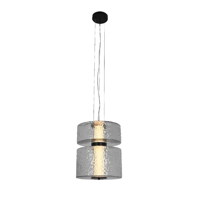 ΚΡΕΜΑΣΤΟ ΦΩΤΙΣΤΙΚΟ ACA HM24153 ΜΑΥΡΟ LED 27W 2700K-3000K-4000K IP20 D36XH120CM / HM24153