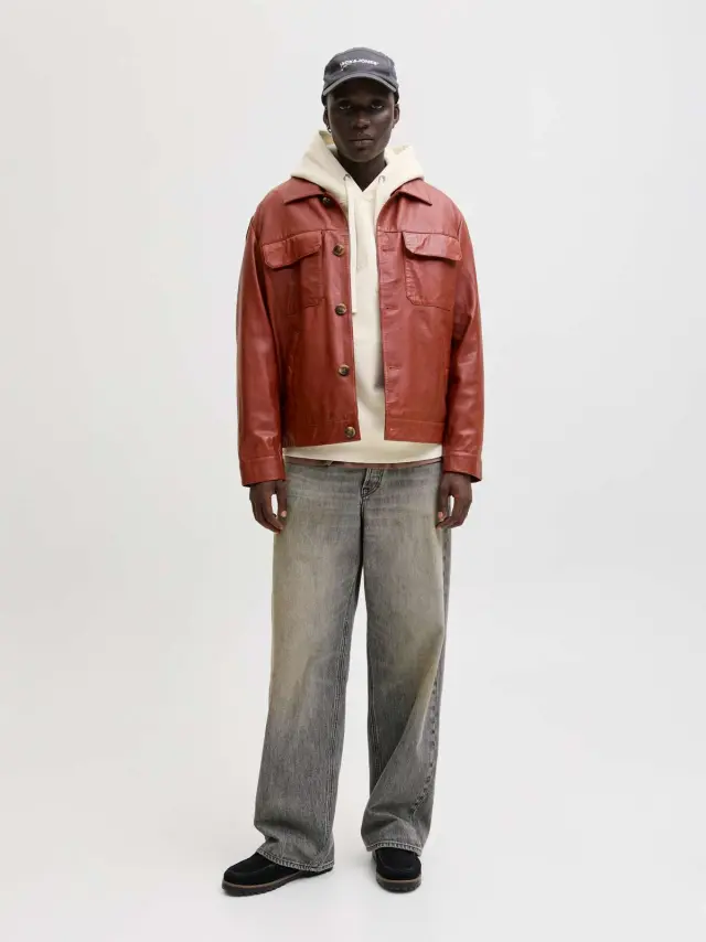JORBLEECKER BRANDING SWEAT HOOD BF Antique White 2