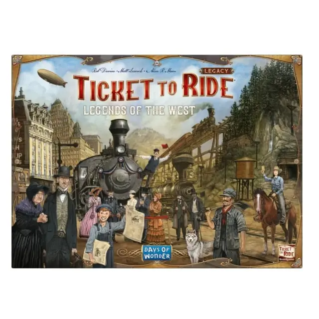 Ticket To Ride Legacy: Legends Of The West - Board Game (ΕΝ)