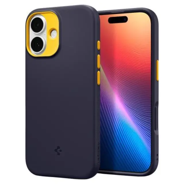 Θήκη TPU/ Σιλικόνης Spigen Apple iPhone 17 MagSafe Caseology Nano Pop Σκούρο Μπλε N69273