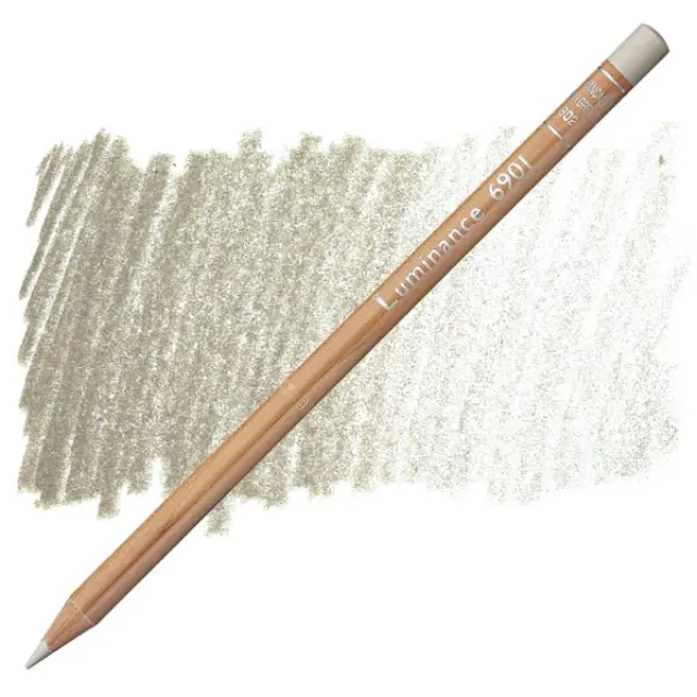 Ξυλομπογιά Caran d'Ache Luminance - 802 French Grey 10%