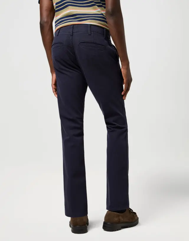 Wrangler Ανδρικό Chinos Παντελόνι 112371030 – Dark Navy - 40W 34L 2