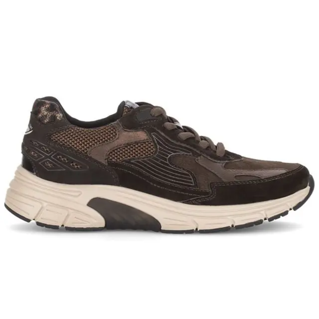 Gabor Sneakers Γυναικείο δέρμα/ύφασμα Καφέ GAB/030602 003-BROWN - 36
