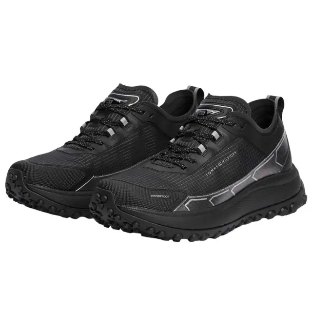 Ανδρικά Sneakers Tommy Hilfiger FM0FM06066-BDS Μαύρα Μαύρο - 41 2