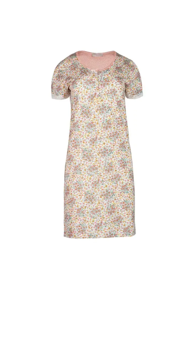 S748 - Type - NIGHTGOWN ABSTRACT FLOWERS 3