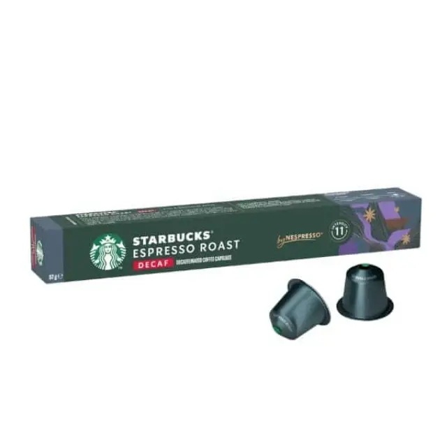 Starbucks Espresso Roast Decaff Aluminium 10 τμχ | Nespresso
