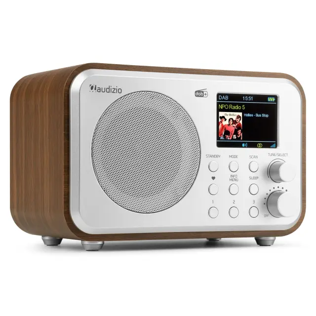 AUDIZIO MILAN ΦΟΡΗΤΟ ΗΧΕΙΟ DAB+ BT FM SILVER