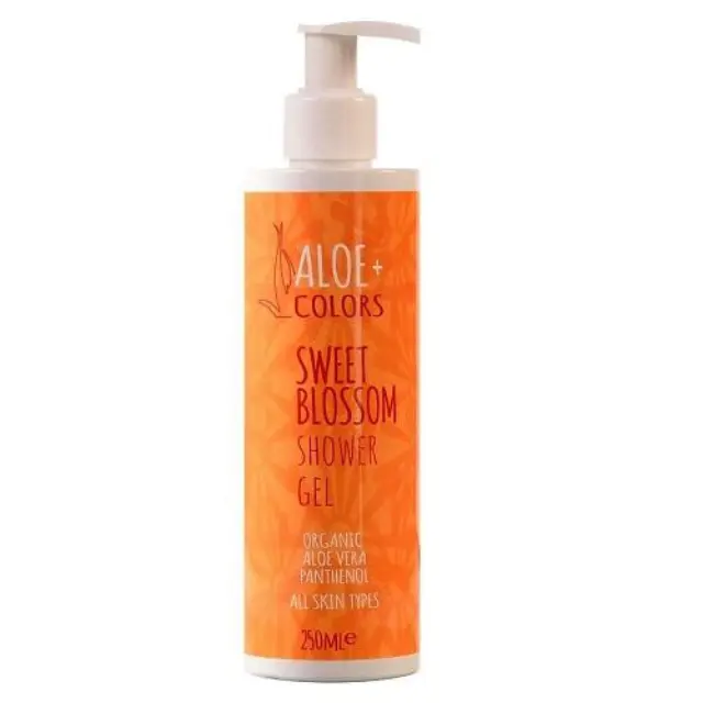 Aloe+ Colors Sweet Blossom Shower Gel Αφρόλουτρο με Άρωμα Βανίλια-Πορτοκάλι, 250ml