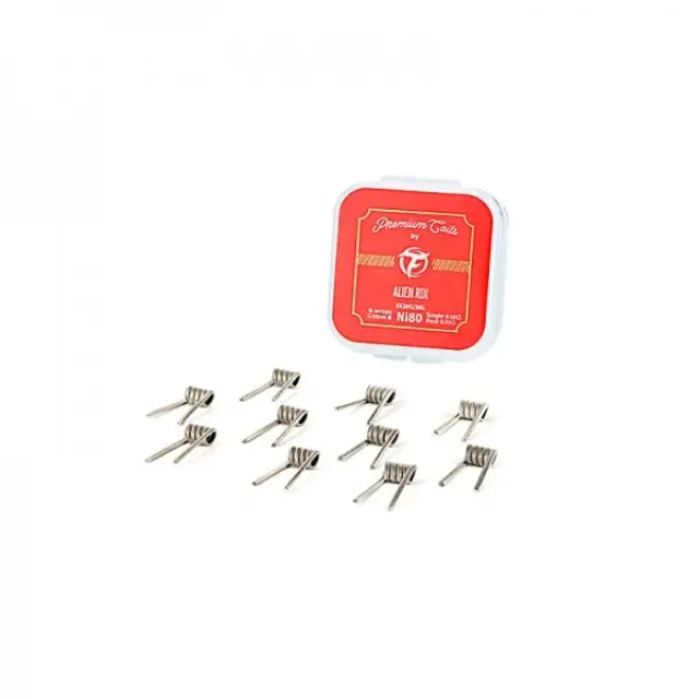 Alien RDL Premade Coils Ni80 2.5mm 0.50Ω (10τμχ) - Fumytech 3