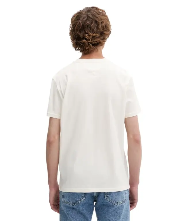 Tommy Hilfiger - Ανδρικό T-shirt Graphic Regular Fit DM0DM23376-YBH Εκρού 2