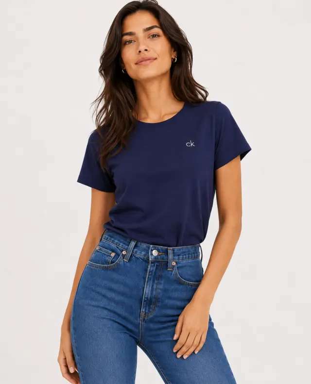 Calvin Klein Golf Active Γυναικείο Αθλητικό T-Shirt Navy - M 2