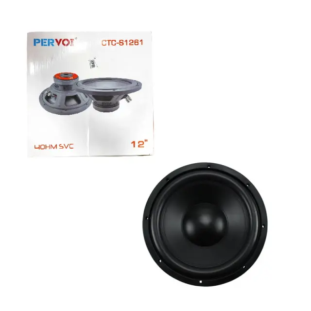 PerVoi Subwoofer Αυτοκινήτου 12″ 1500W CTC-S1261 - Active subwoofer Subwoofer Αυτοκινήτου 014410