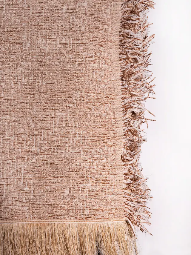 Ριχτάρι Σενίλ Rene 2 Beige Σετ 2 τεμαχίων (2θ – 3θ) Sunshine