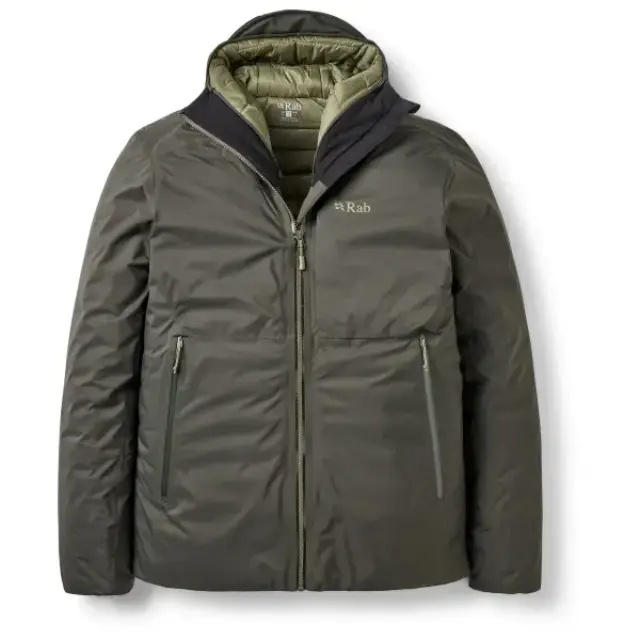 Microlight Shield Ανδρικό Aδιάβροχο Πουπουλένιο Jacket Dark Army - X Large