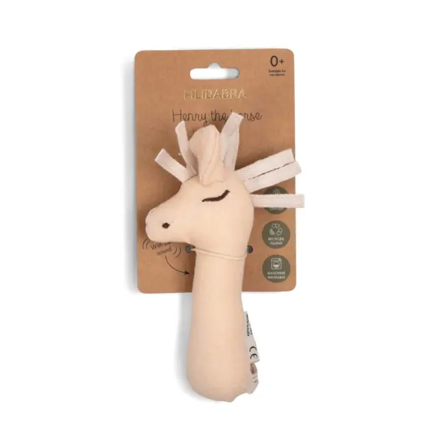 Κουδουνίστρα Υφασμάτινη Filibabba Linen Horse 3