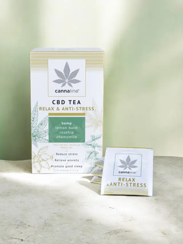 Cannaline CBD Tea Relax & Anti-Stress