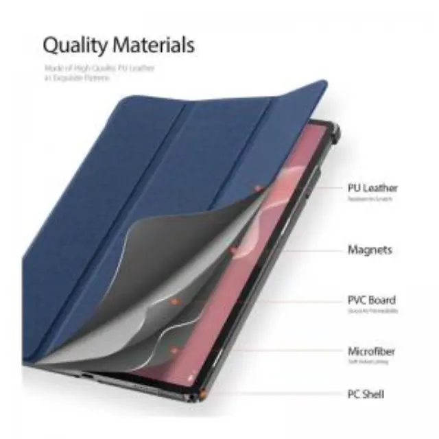 Θήκη TPU Flip Dux Ducis Lenovo Tab M9 9.0" Shock Proof Domo Μπλε N64685 3