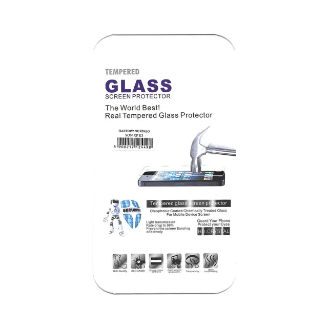 Προστατευτικό Τζάμι Οθόνης HD Crystal Tempered Glass Για Sony Xperia E3
