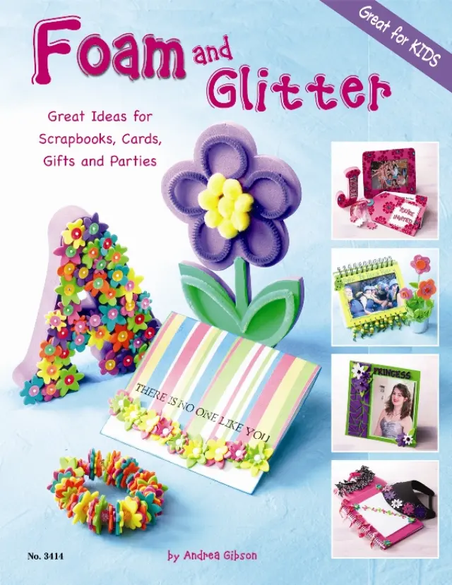 Βιβλίο Foam & Glitter