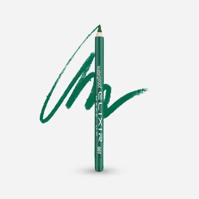 ELIXIR Μολύβι ματιών Waterproof No07 (Green Forest) 2
