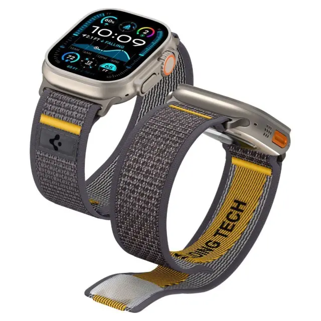 Λουράκι Spigen Athlex Air Apple Watch (44/ 45/ 46/ 49mm) Active Γκρι N68659