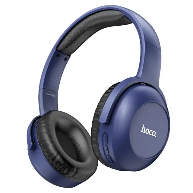 Wireless Ακουστικά Stereo Hoco W33 Art Sound με Μικρόφωνο, AUX v5.0 Μπλε