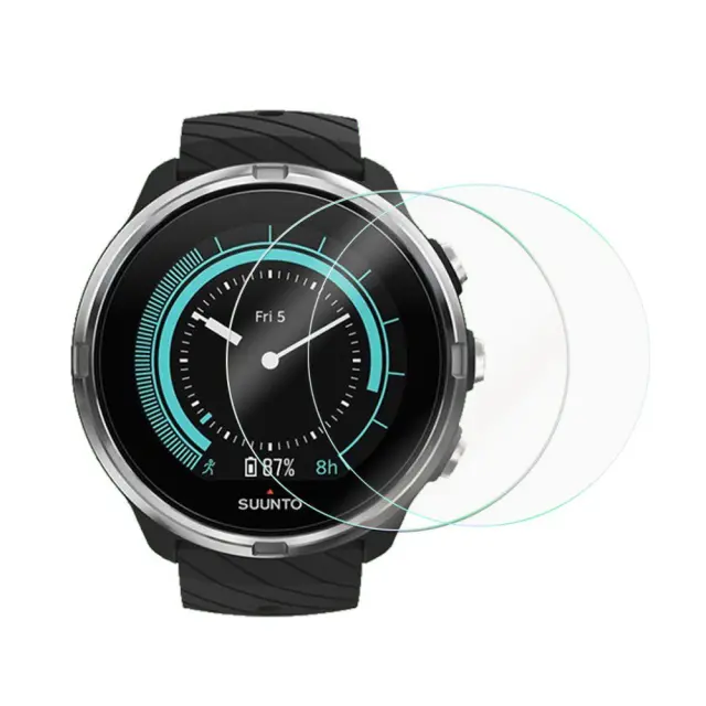 Full Cover Tempered Glass Γυαλί Προστασίας Για Suunto 9 - Διαφανο 2pcs OEM