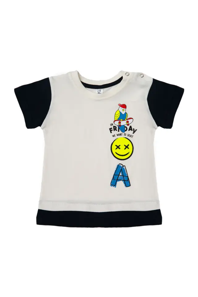 T-Shirt Baby On Friday Λευκό