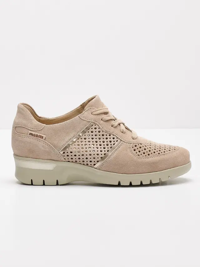 Mephisto Sneakers Γυναικείο δέρμα Nubuck Μπεζ MEP/MANON PERF L/SAND - 37 3