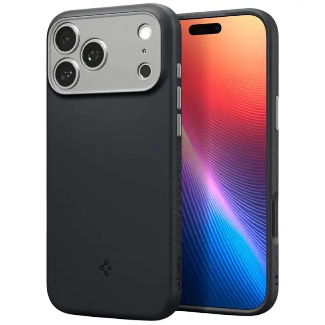 Θήκη TPU/ Σιλικόνης Spigen Apple iPhone 18 Pro/ 17 Pro MagSafe Caseology Nano Pop Μαύρο N71778