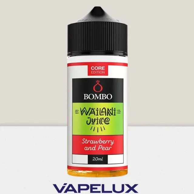 Bombo Wailani Juice Core Edition Flavor Shots Strawberry Pear 20ml to 120ml 2